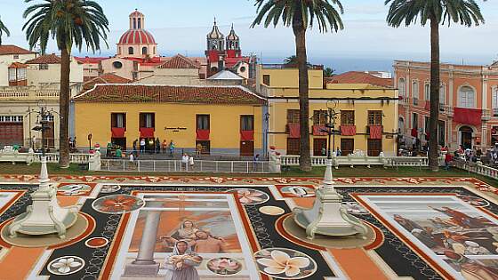 Spanien, Teneriffa: Orotava Stadt