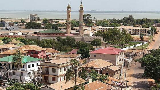 Blick auf Banjul