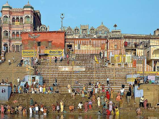 Indien: Altstadt von Varanasi & Ghats