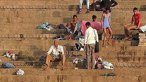 Varanasi, Indien: Ghats und Ganges