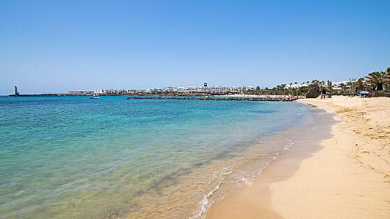 Costa Teguise: Playa de Las Cucharas