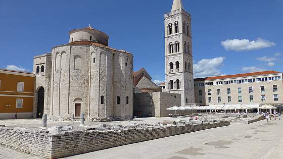 Kroatien, Zadar: Kirche Sv. Donat