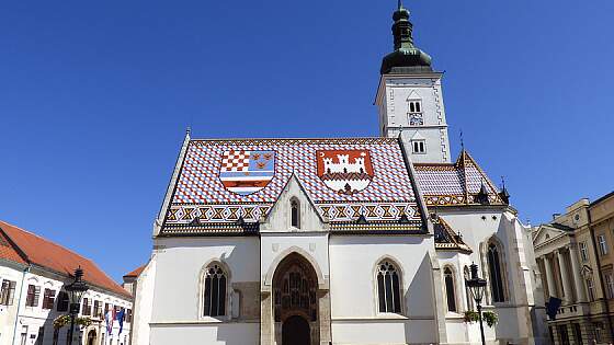 Kroatien: Zagreb St.-Markus-Kirche