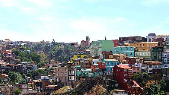 Chile: Blick auf Valparaiso