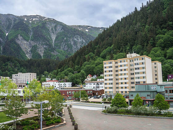 Alaska: Blick auf Juneau