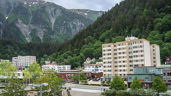 Alaska: Blick auf Juneau