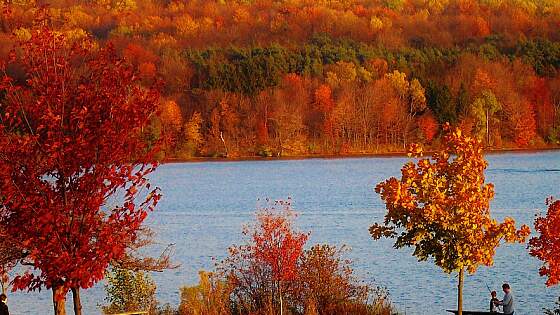 USA: Landschaft in Pennsylvania