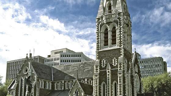 Neuseeland: Kathedrale von Christchurch