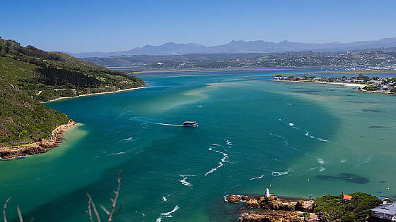 Südafrika Gartenroute: Knysna Lagune