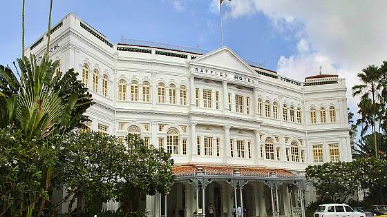 Singapur: Raffles Hotel