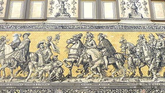 Dresden: Fürstenzug