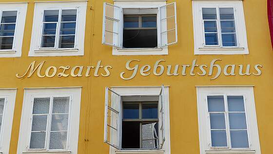 Salzburg: Mozarts Geburtshaus