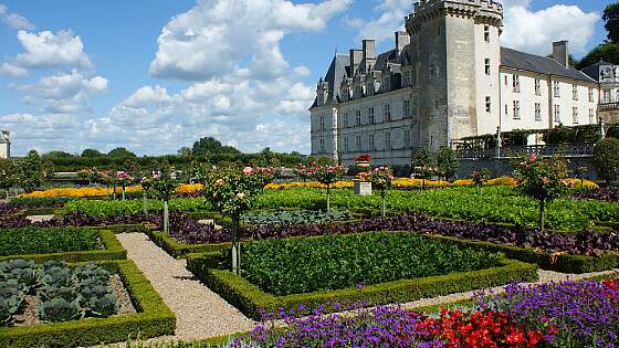 Loire Frankreich: Schloss Villandry