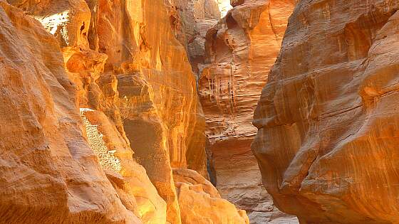 Petra, Jordanien: Siq