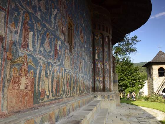 Rumänien, Moldau: Kloster Voronet