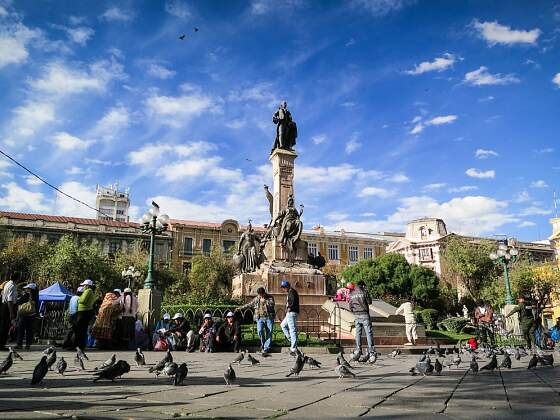 La Paz, Bolivien: Plaza Murillo
