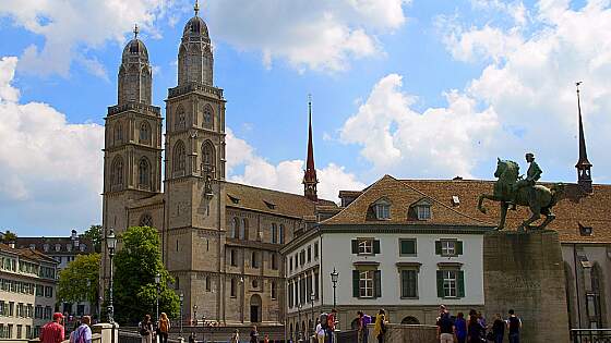 Schweiz, Zürich: Grossmünster