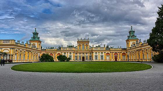 Polen, Warschau: Wilanow Palast