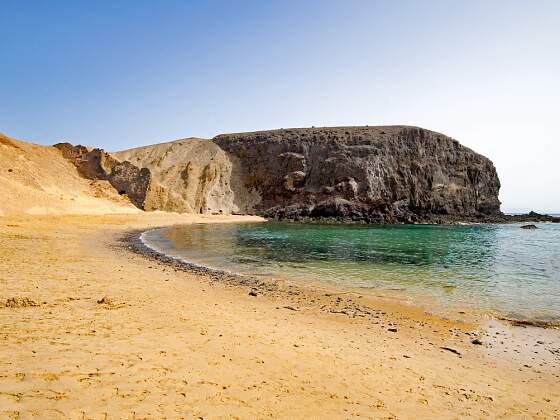 Spanien, Lanzarote: Papagayo Strände