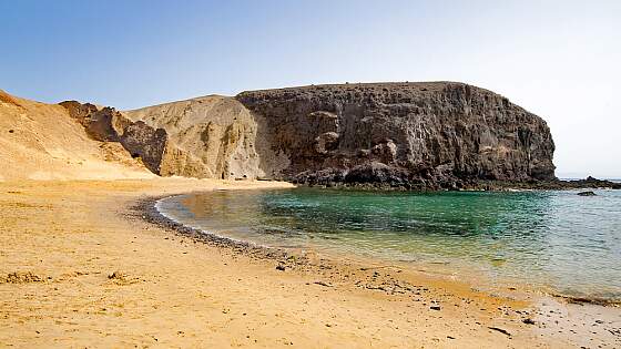 Spanien, Lanzarote: Papagayo Strände