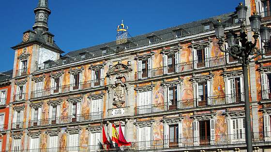 Spanien, Madrid: Plaza Mayor
