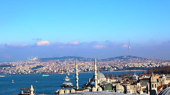 Türkei, Istanbul: Bosporus