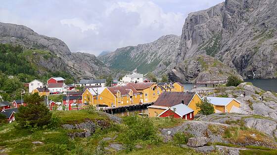 Lofoten: Insel Flakstadøy Nusfjord