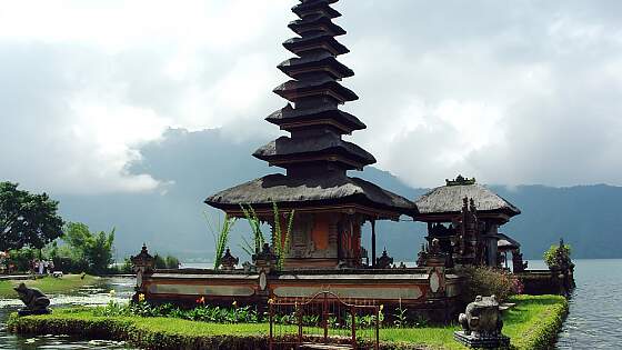 Bali: Bratan See - Pura Ulun Danu Tempel