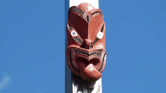 Auckland, Neuseeland: Maori Museum 