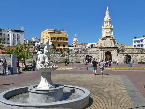 Cartagena, Kolumbien: Puerta de Reloj