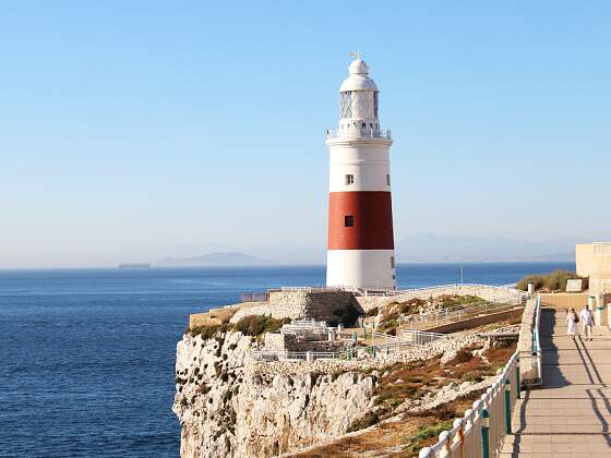 Leuchtturm Europa Point auf Gibraltar