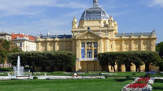 Kroatien: Kunstpavillon Zagreb