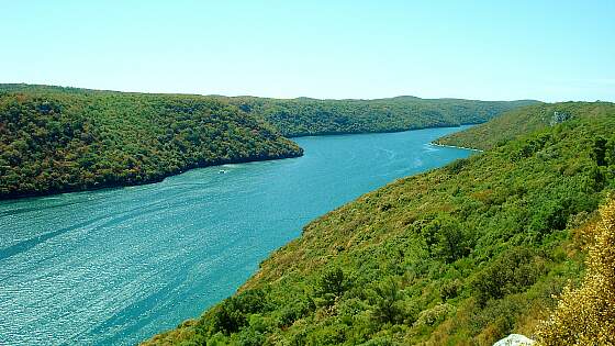 Kroatien, Istrien: Limski Kanal