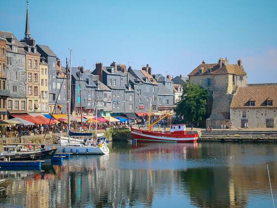 Normandie: Hafen von Honfleur