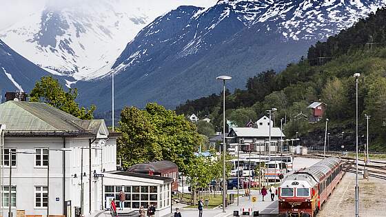 Norwegen: Andalsnes Raumabahn