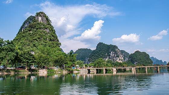 Guilin, China: Li Fluss