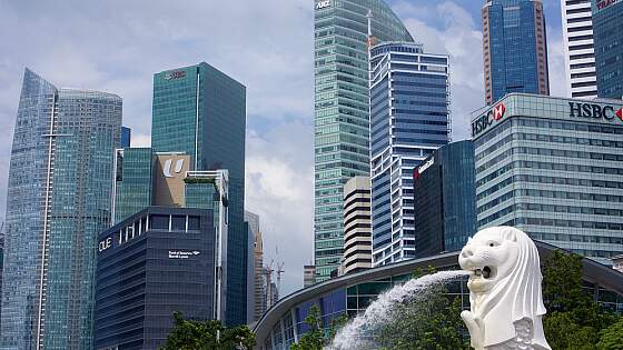 Singapur: Merlion