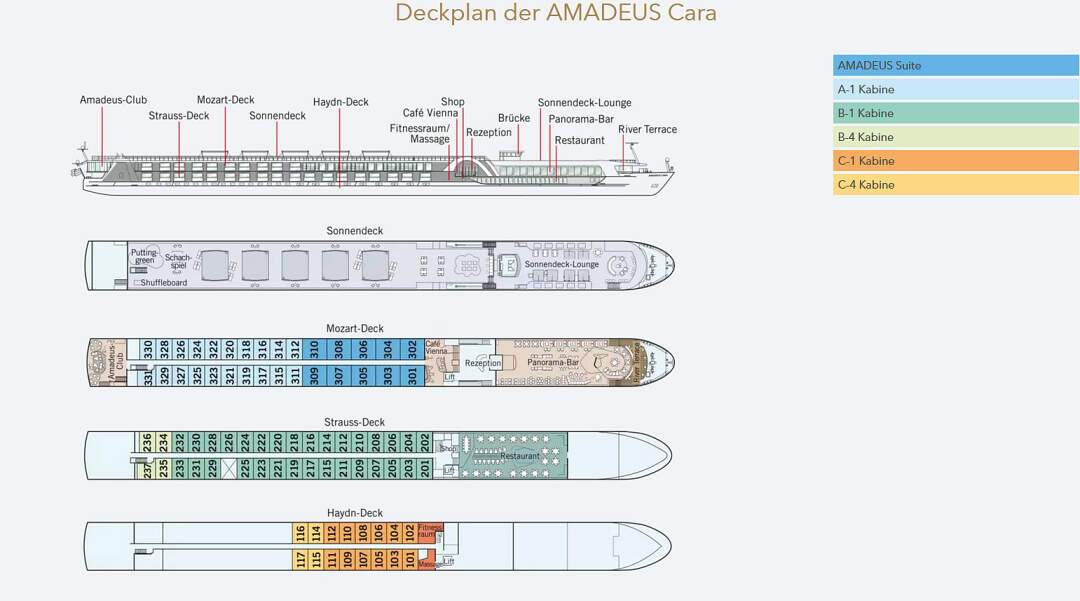 Amadeus Cara: Deckplan