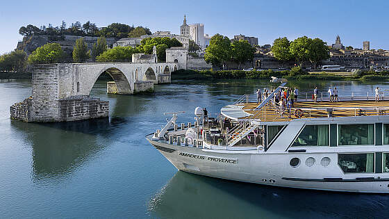 AMADEUS Provence auf der Rhone