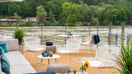 AMADEUS Star: Sonnendeck River Terrace