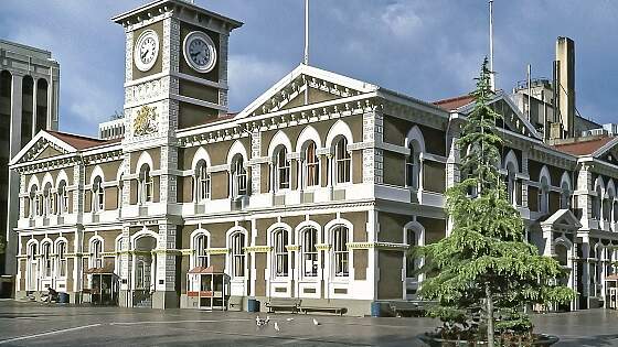 Hauptpostamt in Christchurch, Neuseeland