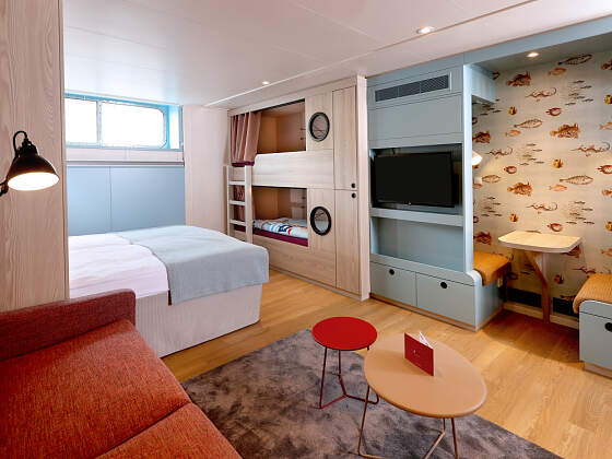 A-ROSA Sena Kabinenkategorie G - Familienkabine