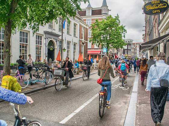 Fahrräder in Amsterdam, Niederlande