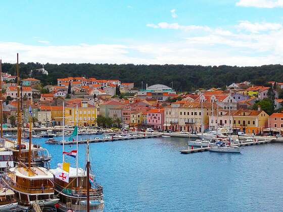 Mali Losinj in der Kvaner Bucht, Kroatien