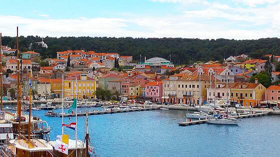 Mali Losinj in der Kvaner Bucht, Kroatien