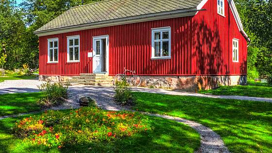 schwedisches Holzhaus