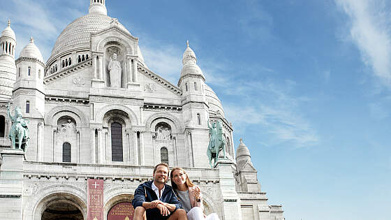 mit A-ROSA auf der Seine: Sacre-Coeur in Paris