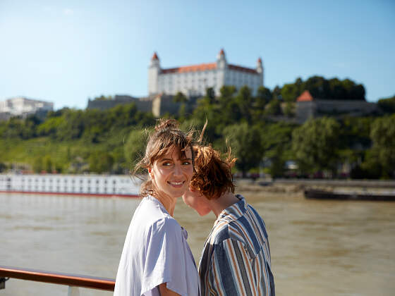 Donaukreuzfahrten mit A-ROSA: Burg Bratislava