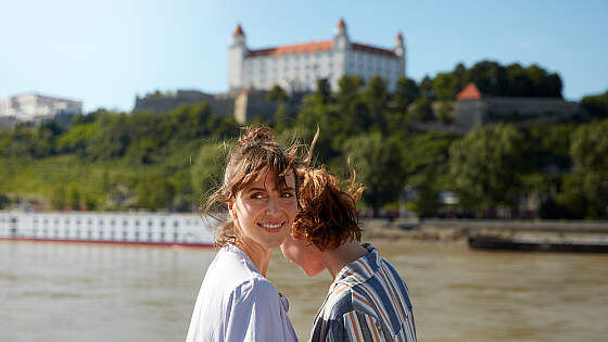 Donaukreuzfahrten mit A-ROSA: Burg Bratislava