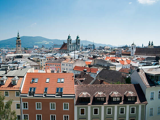 Donaukreuzfahrten mit A-ROSA: Blick auf Linz